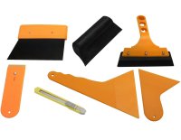 7-tlg. Rakel SET Folie Tönungsfolie Montage...