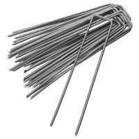 Erdanker Heringe 150x30mm Ø3mm Bodenanker Erdnagel Zeltnagel Anker Unkrautvlies