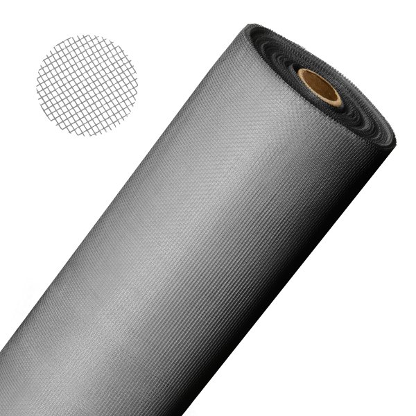 Onpira® Fliegennetz grau aus Fiberglas Meterware grau 120cm