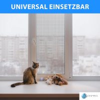 Onpira® Fliegennetz grau aus Fiberglas Meterware grau 150cm