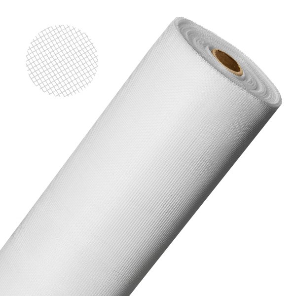 Onpira® Fliegennetz weiß aus Fiberglas Meterware weiß 80cm