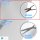 Onpira® Fliegennetz aus Edelstahl Meterware Farbe: Edelstahl