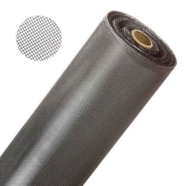 Onpira® Fliegennetz aus Edelstahl Meterware Farbe: Edelstahl 100cm