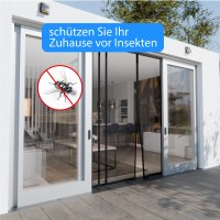 Magnetvorhang 160-190x210cm Fliegengitter Magnet Insektenschutz Moskitonetz