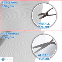 Edelstahl 5x5mm Drahtgitter Gitter trittfest Lichtschachtabdeckung Laubschutz