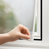 Insektenschutz Fenster Magnetrahmen Fliegengitter Fliegennetz Fiberglas Set DIY