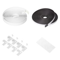 Insektenschutz Fenster Magnetrahmen Fliegengitter Fliegennetz Fiberglas Set DIY